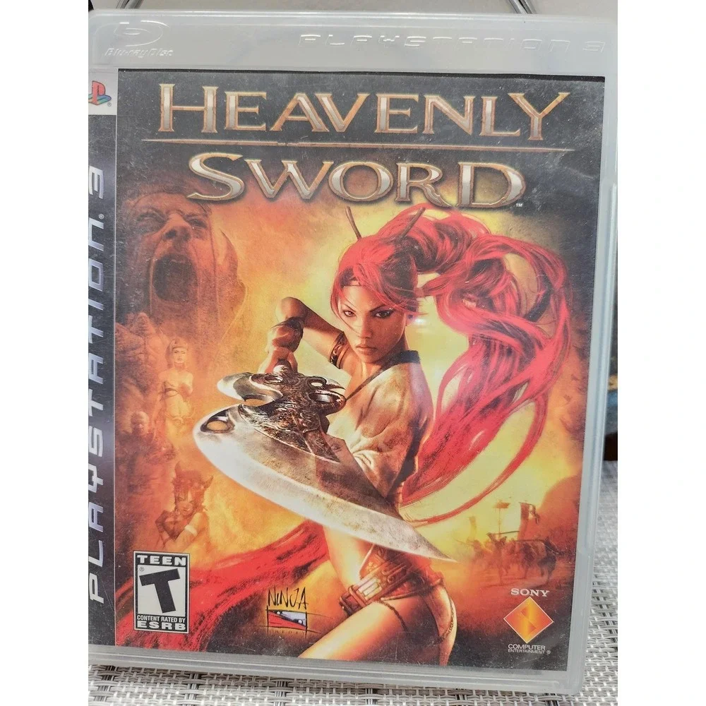 Heavenly Sword Sony PlayStation 3 PS3 Game Complete Manual T Teen Action NTSC